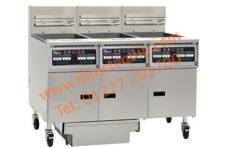 Pitco SEH50/FD-FFF Electric Fryer Solstice Fryersuite Series 3 x 23Ltr