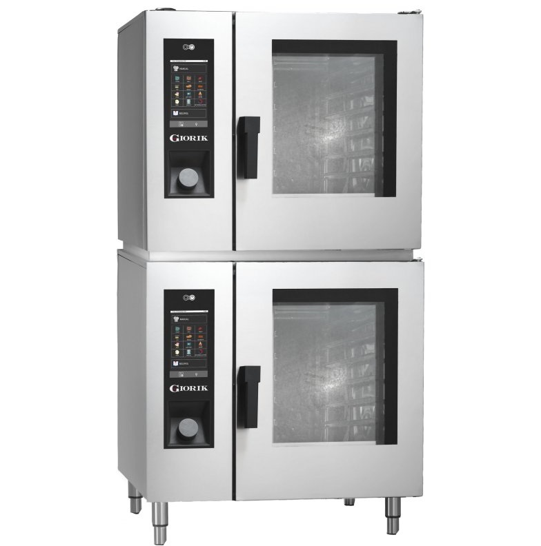Giorik SETE261DD Stacked Pass Thru Combi/Bake Off Oven