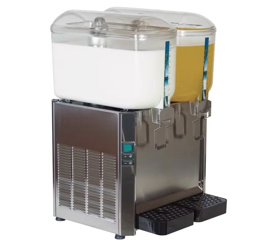 Tefcold SF224 Commercial Juice/Milk Dispenser 2 x 12Ltr