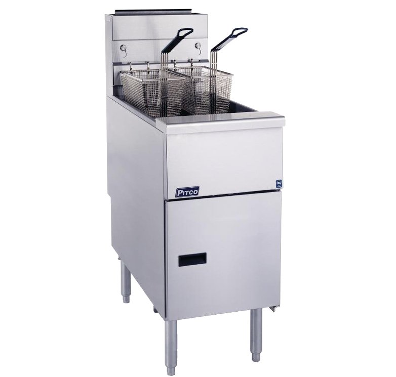 Pitco SG14S Single Tank Gas Fryer Solstice Series 23Ltr