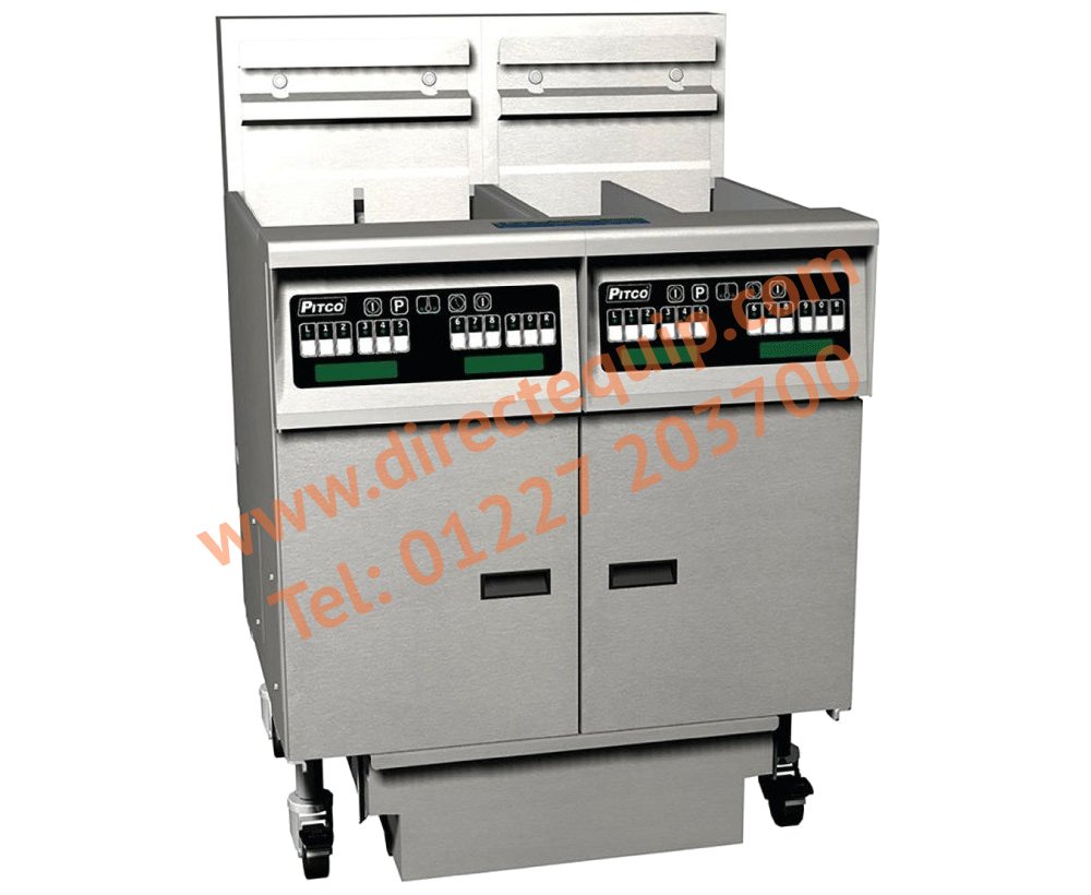 Pitco SGH50-FD-FF Gas Fryer Solstice Frysuite Series 2 x 23Ltr