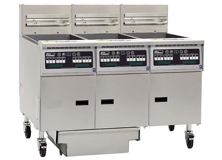 Pitco SGH50-FD-FFF Gas Fryer Solstice Frysuite Series 3 x 23Ltr