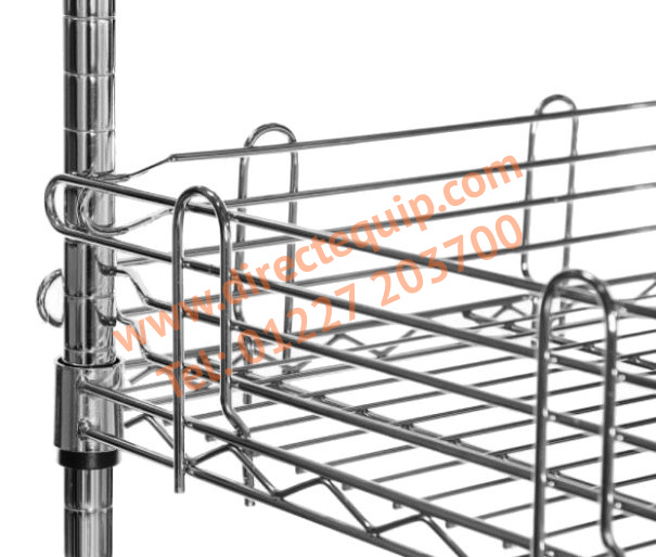 EZ Store Shelving Side & Back Ledges