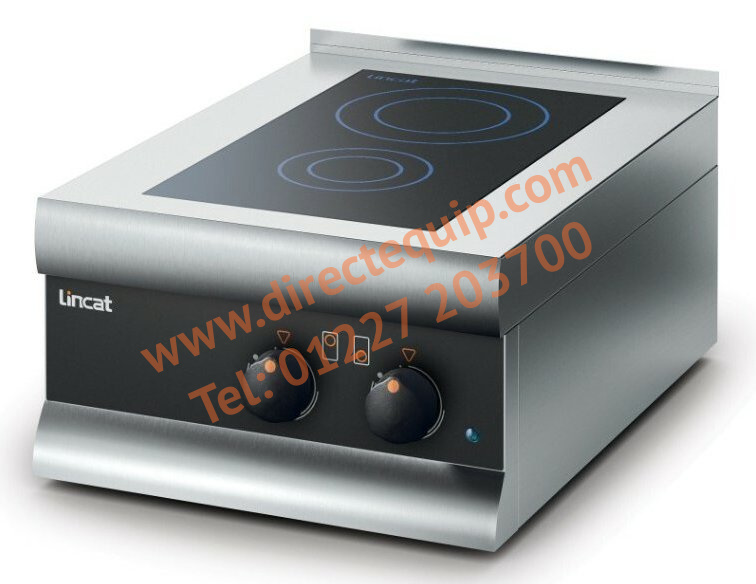 Lincat SLI21 2 Zone Induction Hob W450mm 2kW
