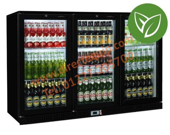 Sterling Pro Bottle Coolerwith Hinged or Sliding Doors W1350mm SP3HC