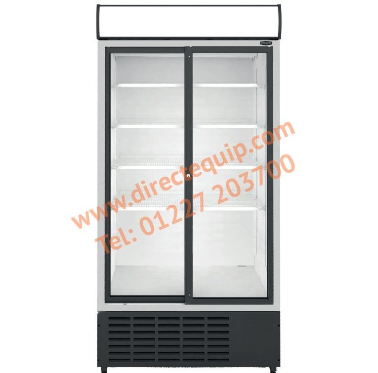 Sterling Pro Green SPD20 Double Door Upright Display Chiller 832Ltr