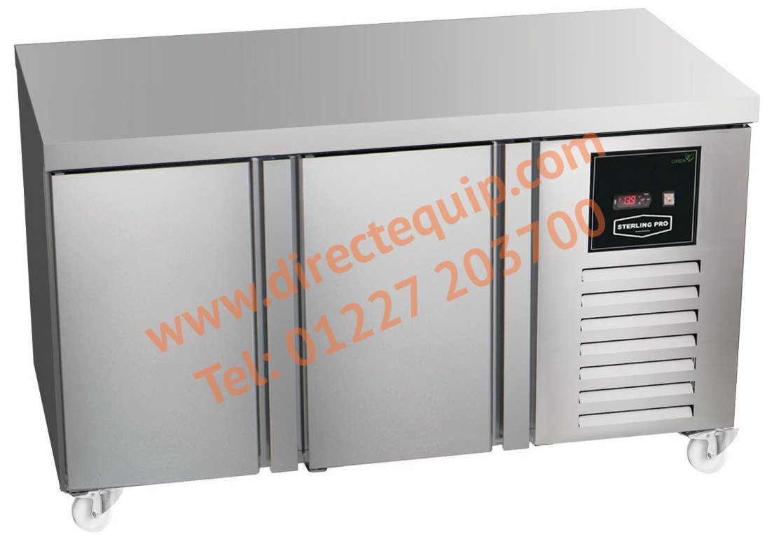 Sterling Pro Green SPI-7-135-20 2 Door GN1/1 Refrigerated Counter W1342 x H850mm