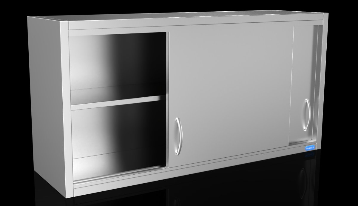 NordStar NSWC1200 Stainless Steel Wall Cupboard W1200mm