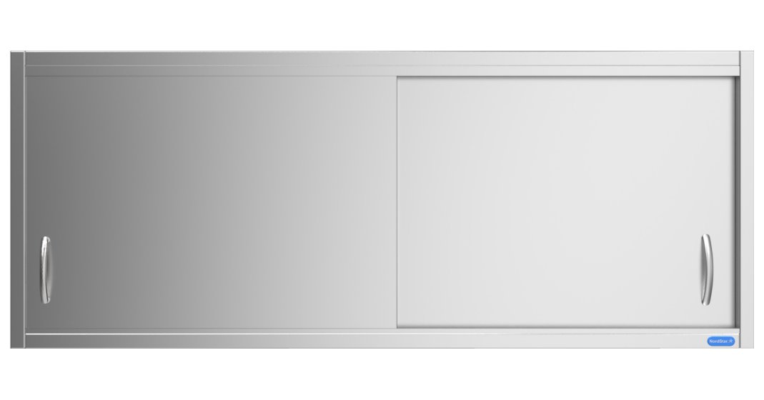 NordStar NSWC1500 Stainless Steel Wall Cupboard W1500mm