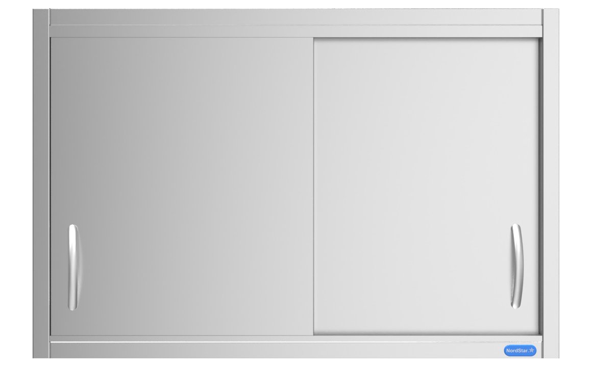 NordStar NSWC900 Stainless Steel Wall Cupboard W900mm