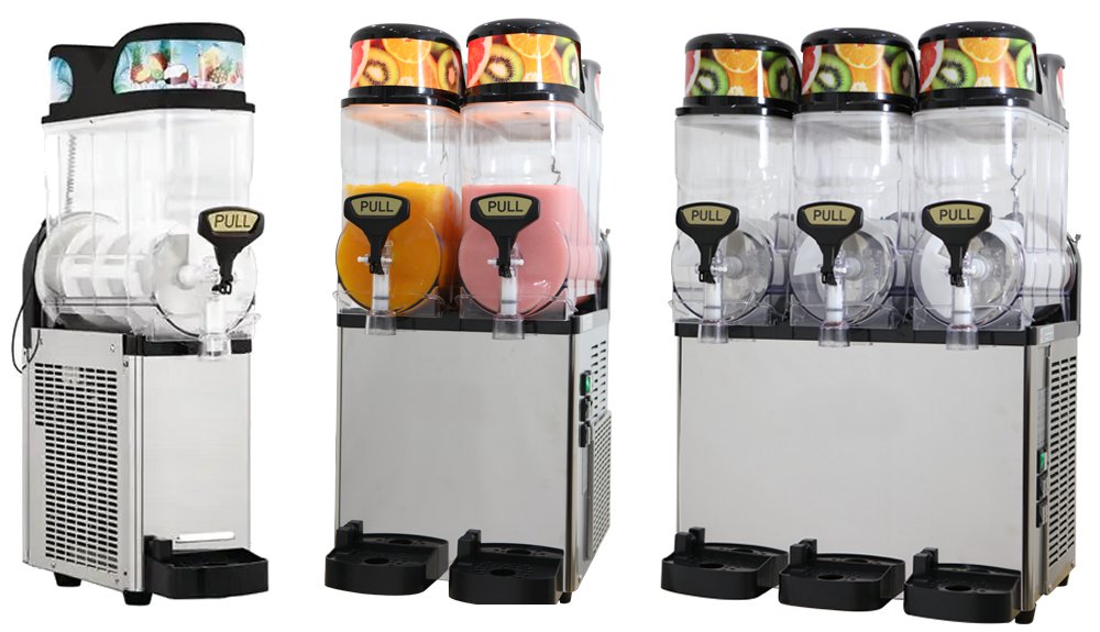 Blue Ice ST12 Slush Machines in 3 Sizes