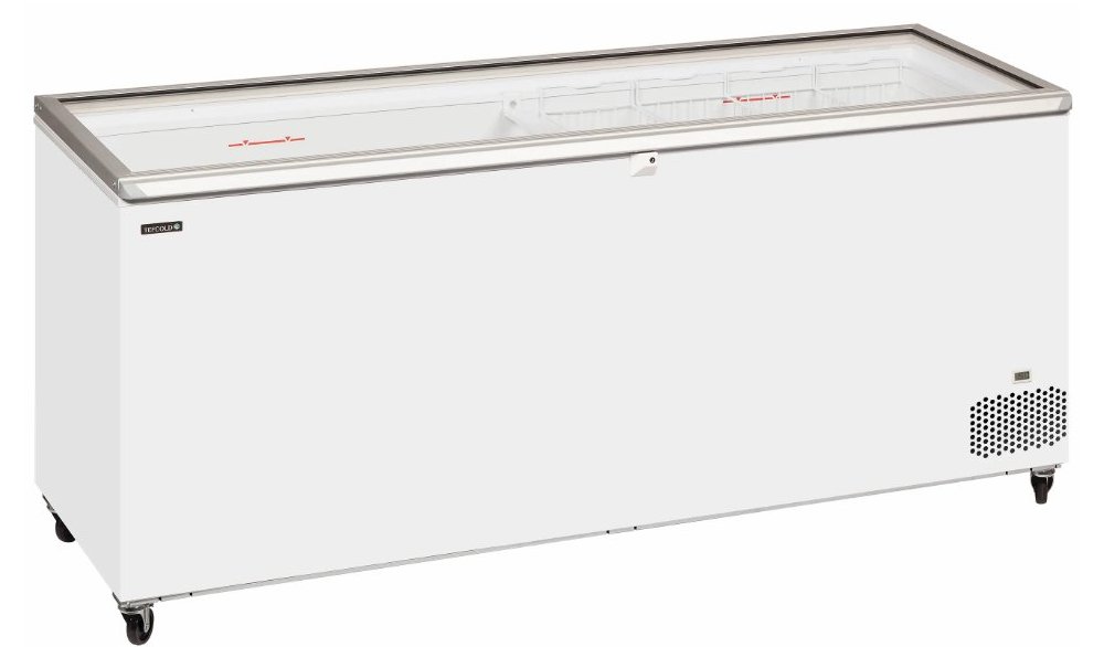 Tefcold ST Range Hinged Glass Lid Chest Freezers