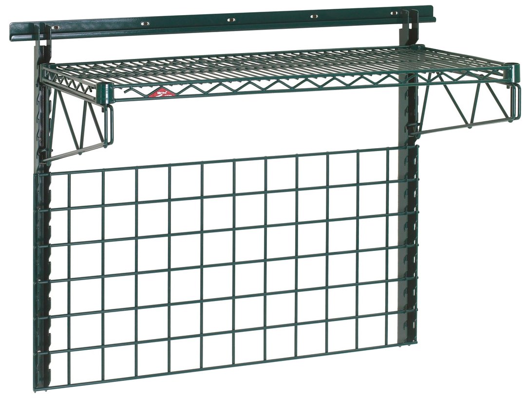 Metro SWK36-1 SmartWall Medium-Duty Wall Shelving Task Station