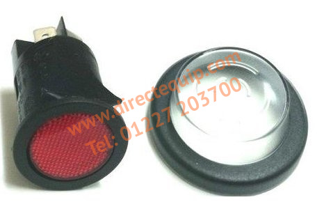 Round Illuminated Switch and Cover (SWRE00008)