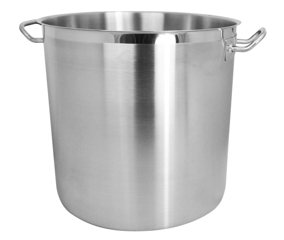 Stainless Steel Deep Stockpot - Induction Base