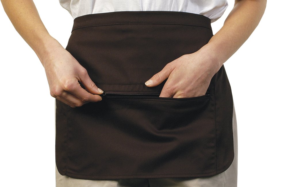 Short Waist Apron, Money Pocket Apron