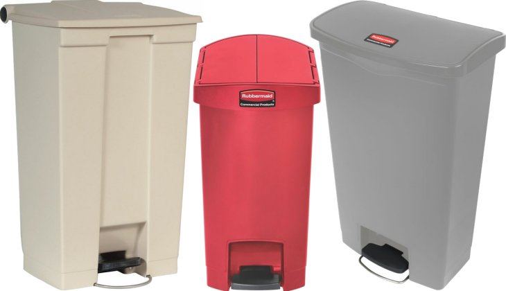 Slim Jim Step On - Pedal Bins