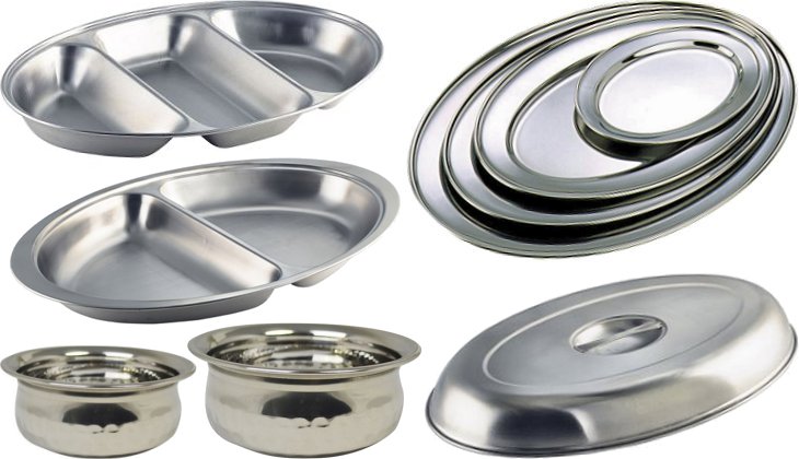 Stainless Steel Serving Dishes