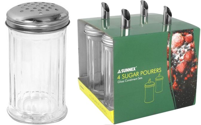 Sugar Pourers & Holders