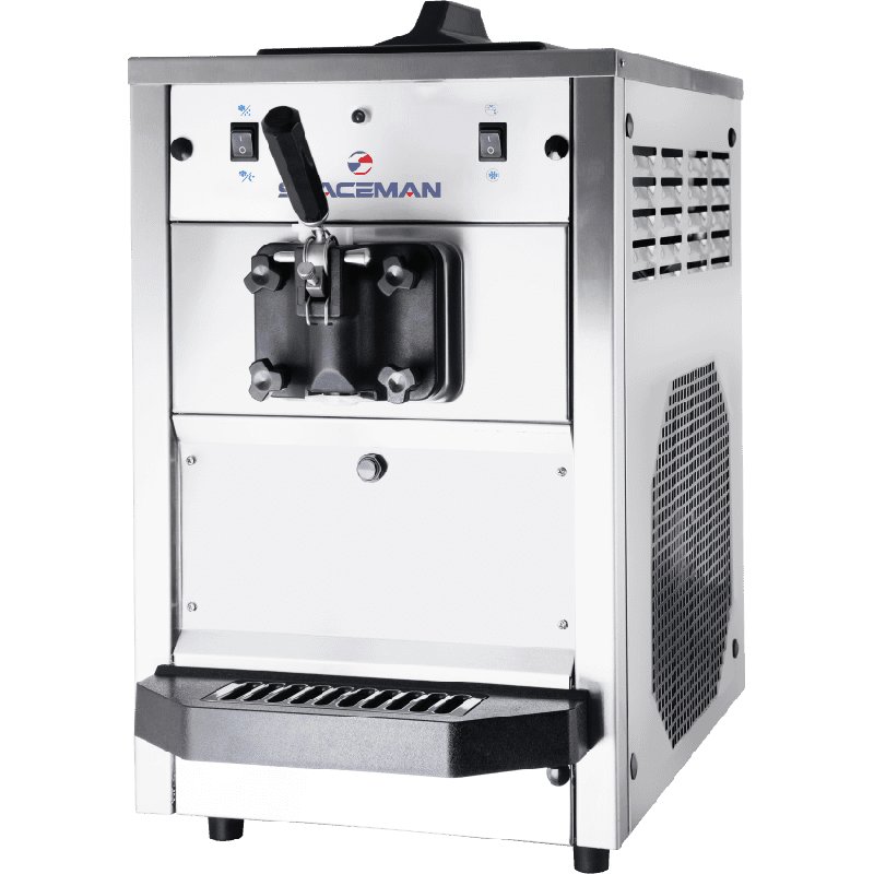 Blue Ice T15-N Single flavor Soft Serve Ice Cream Machine pr/hr 200 x 80g