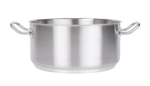 Vogue Stainless Steel Casserole Pan 28cm 7.5Ltr (T177)