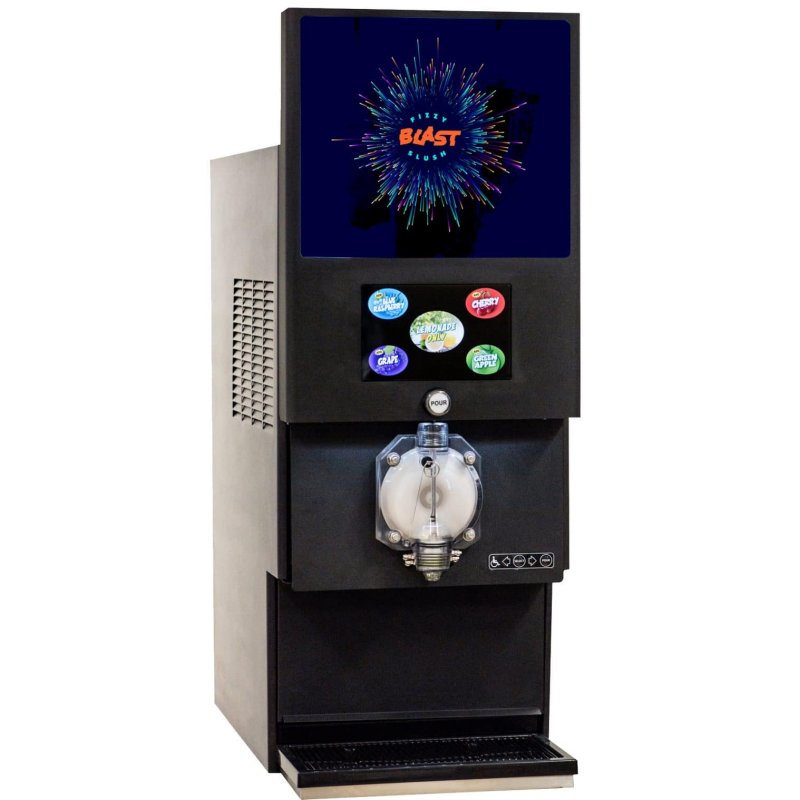 Blue Ice Fizzy Blast Multi Flavour Carbonated Slush Machine T384-1M