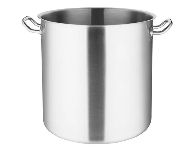 Vogue Stainless Steel Deep Stockpot 36cm 35.5Ltr (T555)