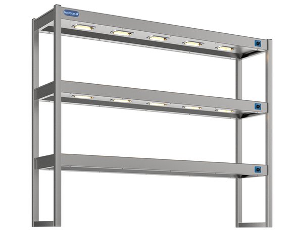 NordStar TTG1500 Triple Tier Heated Gantry with Dimmer W1500mm