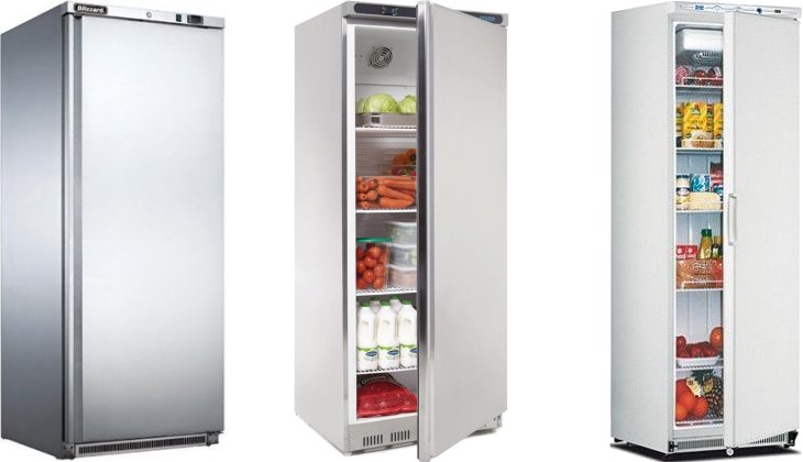 Tall Upright 1 Door Fridges
