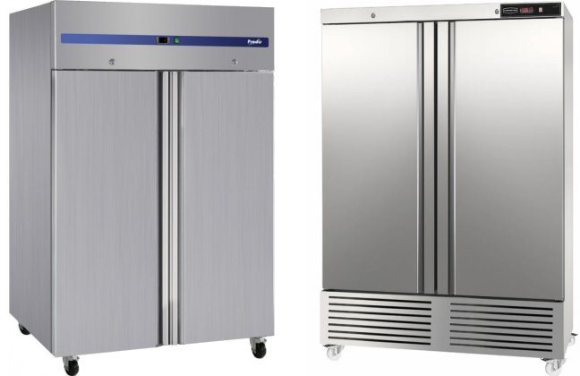 Tall Upright 2 Door Fridges