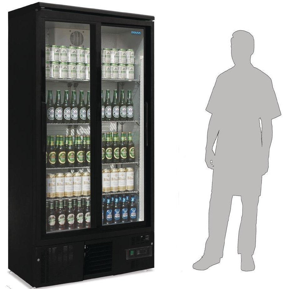 Tall Upright Bottle Fridges - Coolers