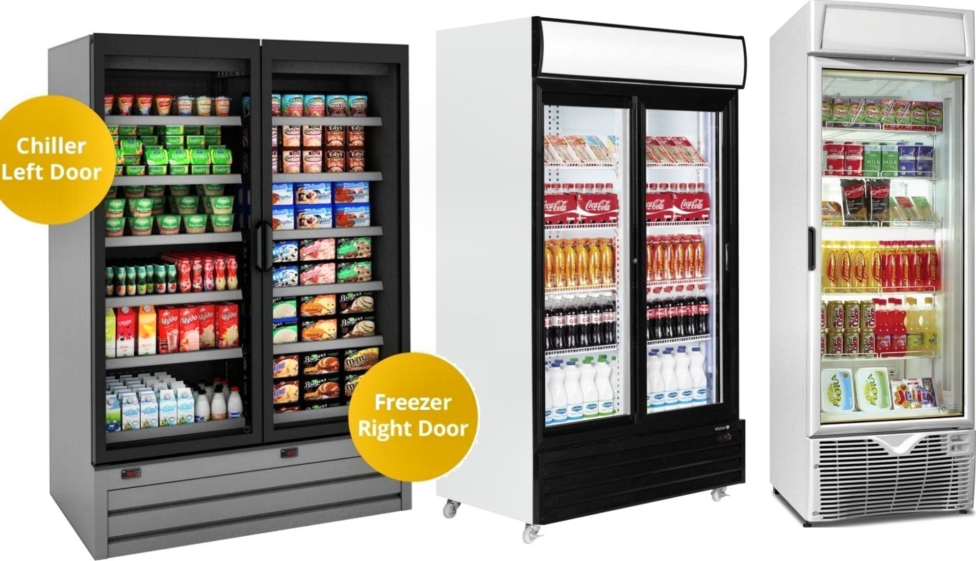 Tefcold Upright Glass Door Chillers