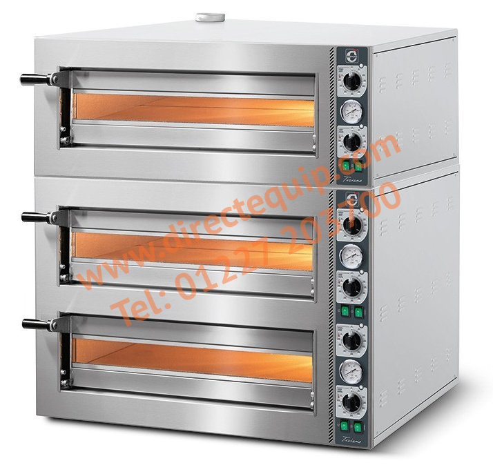 Cuppone Tiziano Triple Deck Pizza Ovens in 5 Models