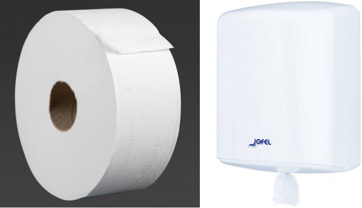 Toilet Rolls & Dispensers