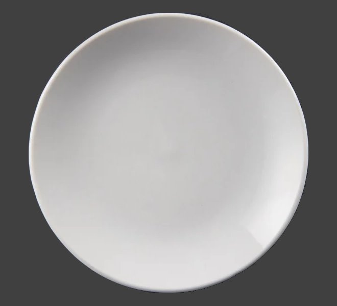 Olympia Whiteware Coupe Plates