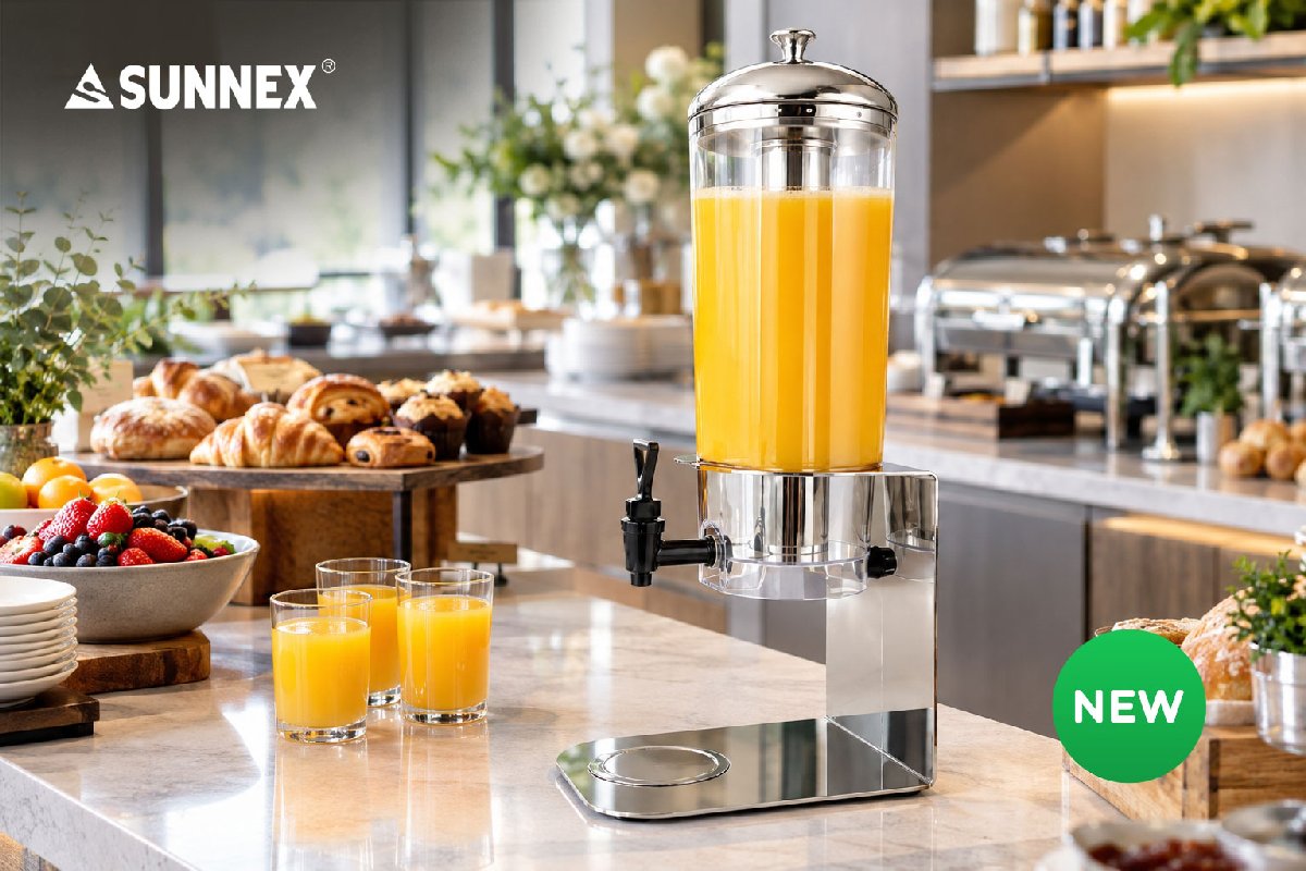 Sunnex 3Ltr Juice Dispenser with Ice Tube