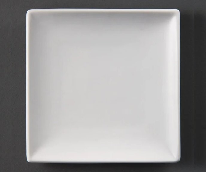 Olympia Whiteware Square Plates