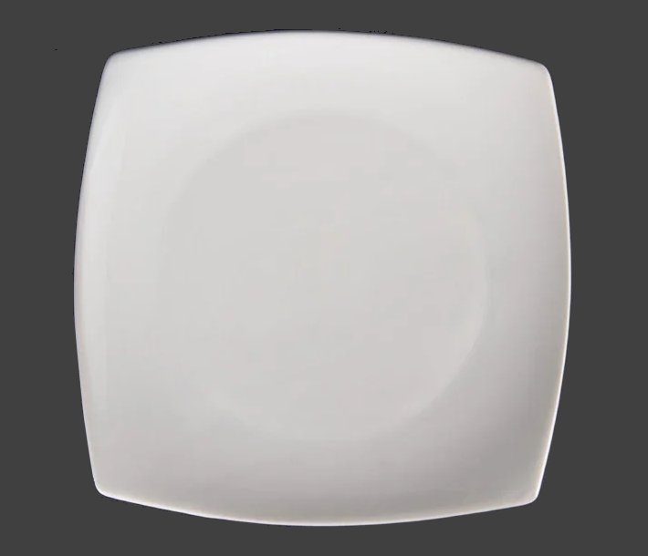 Olympia Whiteware Rounded Square Plates