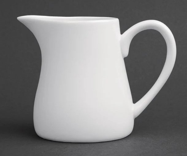 Olympia Whiteware Cream and Milk Jugs