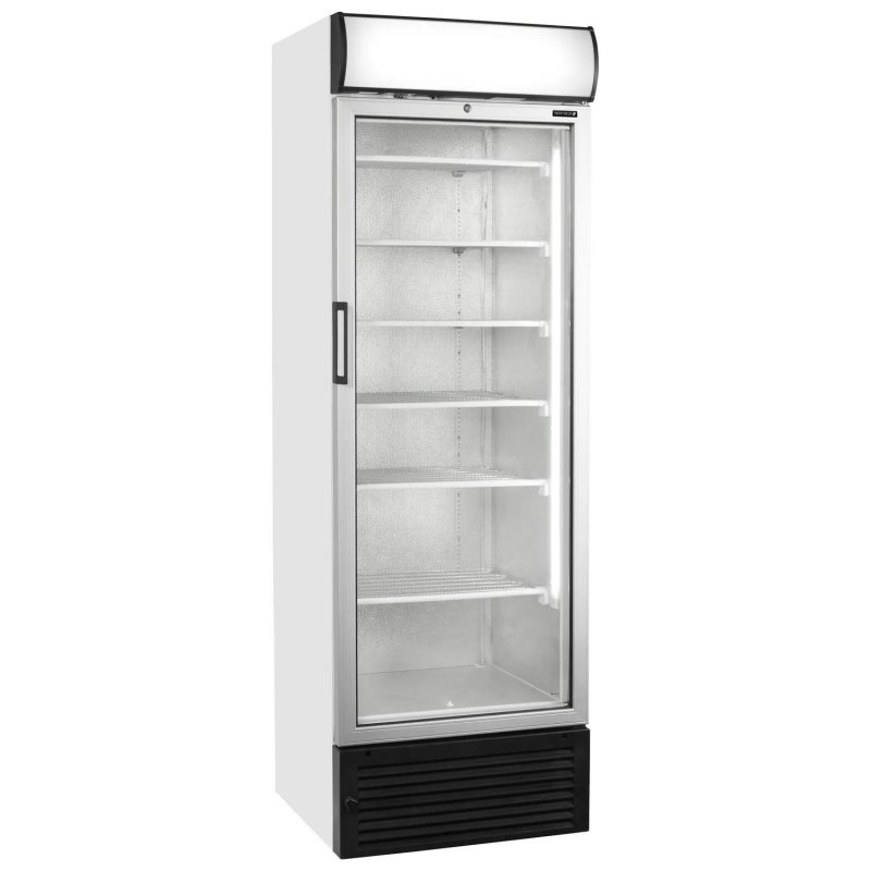 Tefcold UFG1450GCP Glass Door Display Freezer 480Ltr