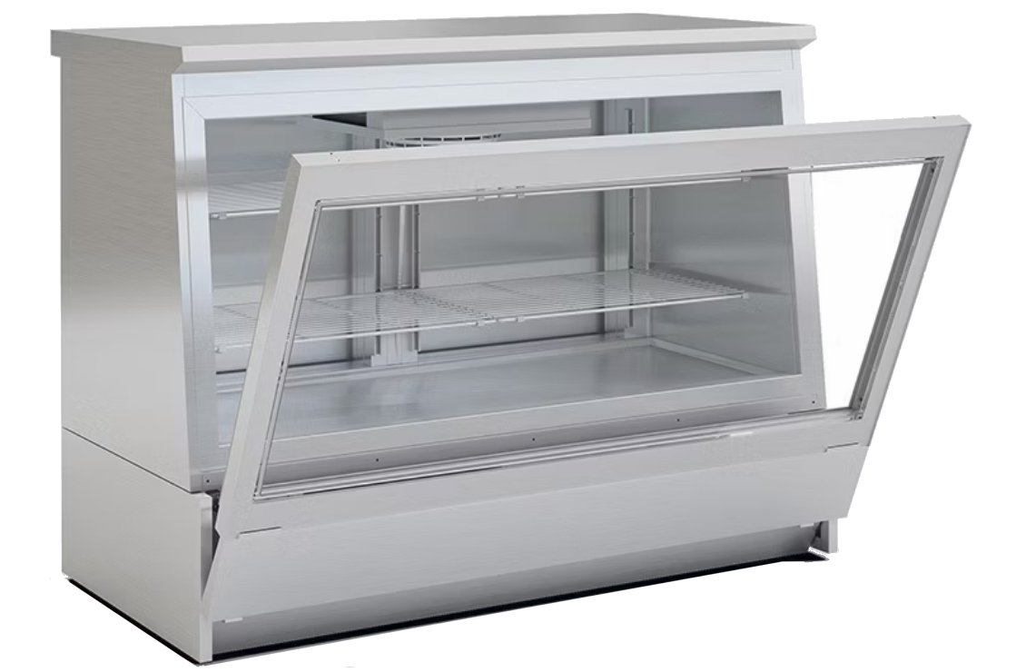 Infrico VC1400 Refrigerated 3/4 Vision Counter W1384mm