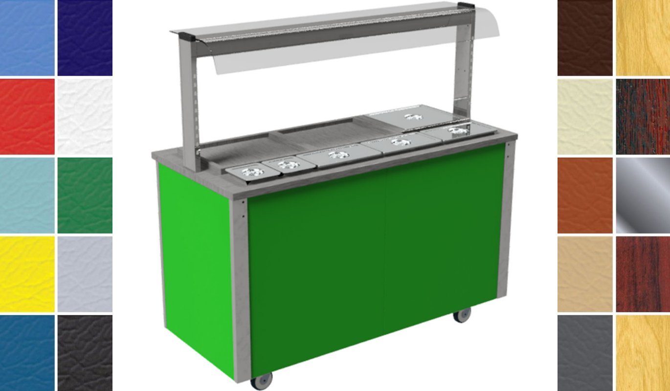 Moffat VC4CS Carvery Station Heated & Illuminated Gantry Versicarte Pro