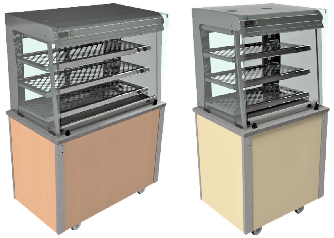 Moffat VCGHSLF Heated Display Closed Front Versicarte Pro