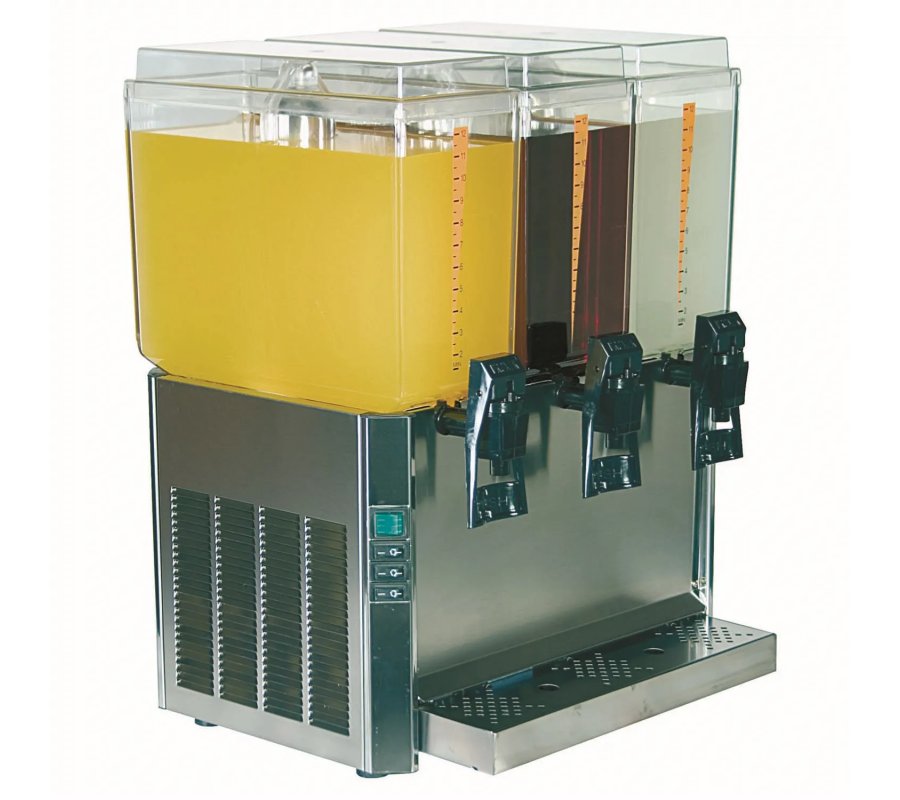 Tefcold VL334 Juice/Milk Dispenser 3 x 12Ltr