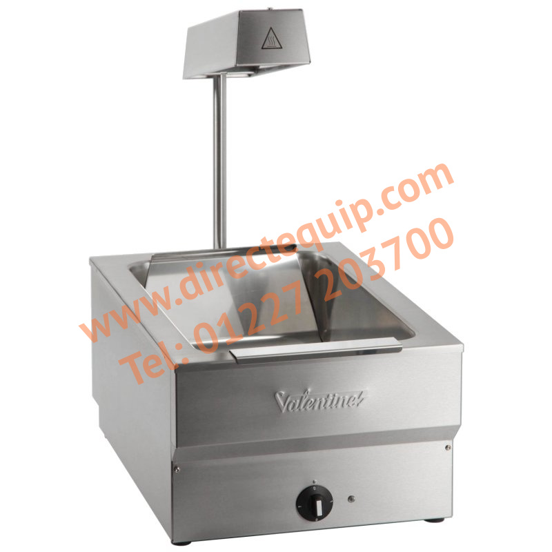Valentine VMAX Chip Scuttle with Heated Pan and Overhead Gantry