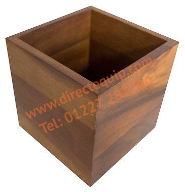 Acacia Wood Mini Crate