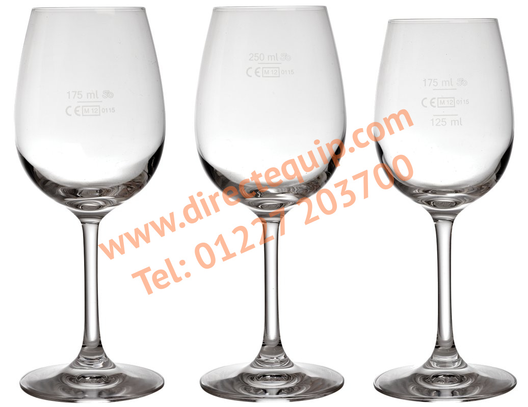 Weinland Lined & Stamped Wine Glasses