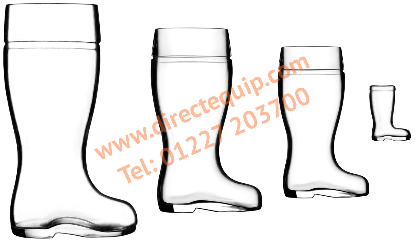 Glass Wellington Boot