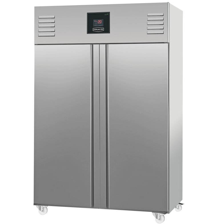 Sterling Pro Vantage XPI142V Upright 2 Door Fridge 1400Ltr