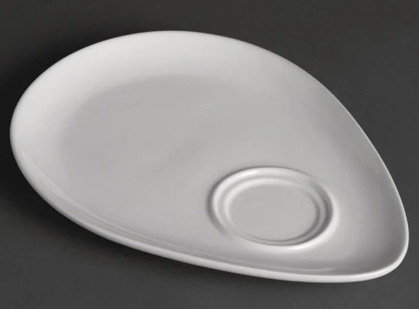 Olympia Whiteware Snack Plates 240mm